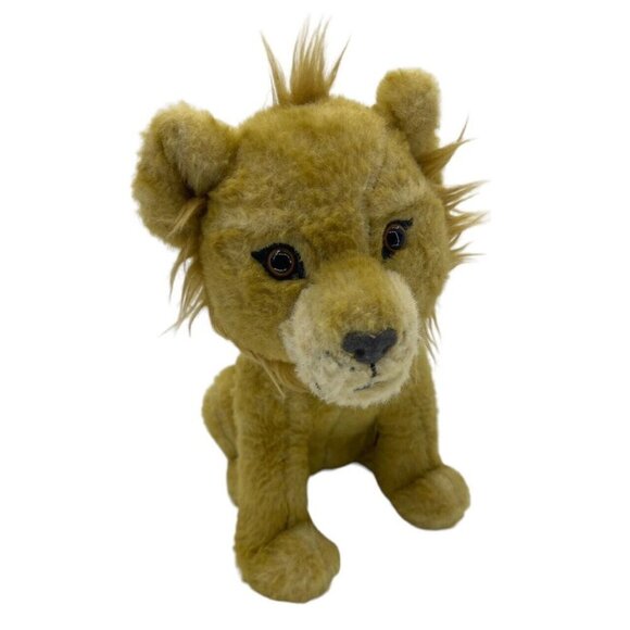 Disney The Lion King Simba Cub Talking Plush Toy Stuffed Animal 8" Tall - Picture 1 of 7